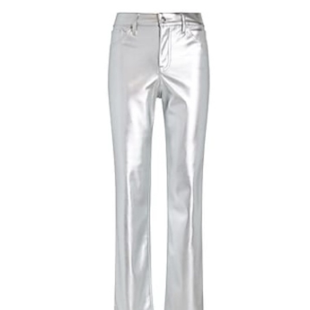 Express Silver Metallic Jeans